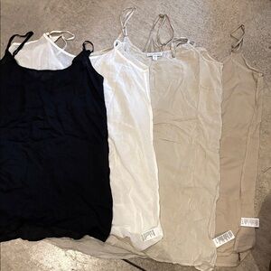 James Perse Women's Camisole Set - Black, off White/grey are left!